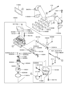 Part Location Diagram of KM-92063-7080 MTD Jet-Main, #096, 6560ft